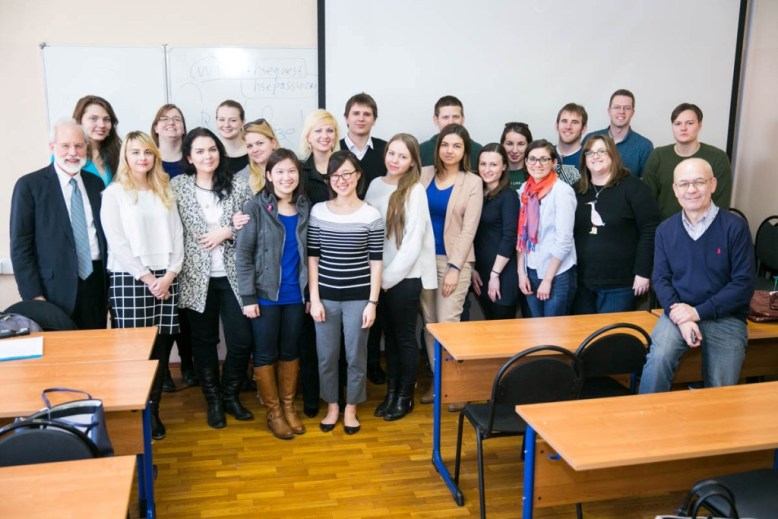 Russian and American Students Research Legal Problems Together Illustration for news: Russian and American Students Research Legal Problems Together