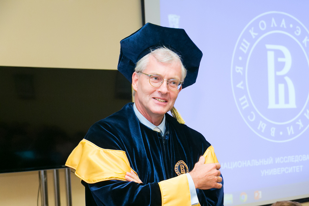 Maarten Janssen Named Honorary Professor of HSE Illustration for news: Maarten Janssen Named Honorary Professor of HSE