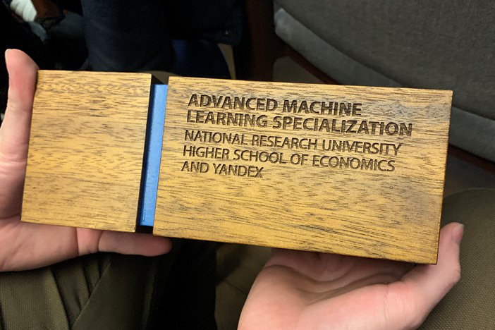 HSE’s Online Specialization ‘Advanced Machine Learning’ Receives Outstanding Educator Award from Coursera Illustration for news: HSE’s Online Specialization ‘Advanced Machine Learning’ Receives Outstanding Educator Award from Coursera