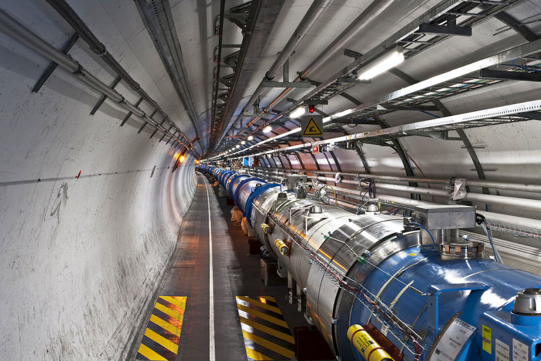 Large Hadron Collider: New Hadron Discovery Factory Illustration for news: Large Hadron Collider: New Hadron Discovery Factory