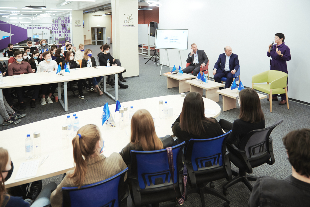 Accenture Branded Coworking Area Opens at HSE Graduate School of Business Illustration for news: Accenture Branded Coworking Area Opens at HSE Graduate School of Business