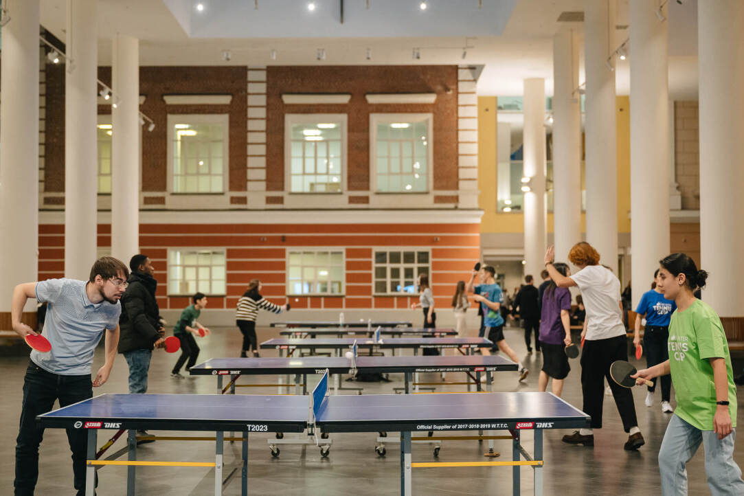 HSE Holds Table Tennis Championship among International Students Illustration for news: HSE Holds Table Tennis Championship among International Students